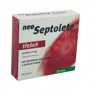 Neoseptolete Třešeň 18 pastilek