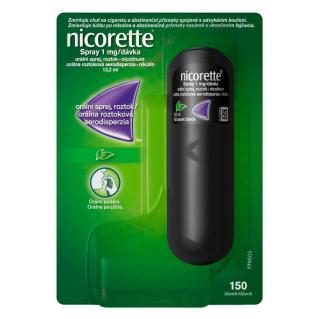 NICORETTE Ústní sprej 1 mg/dávka 150 dávek 13,2 ml