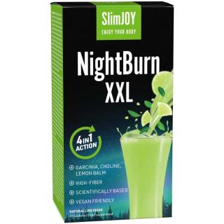 NightBurn XXL| Spalovač tuků, který spaluje tuk během spánku | Akce 4 v 1 | Bez kofeinu | 10denní program | 10 sáčků | SlimJOY