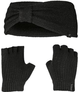 Nike metallic headband and glove set ns