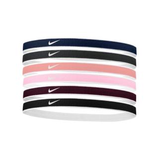 Nike nike swoosh sport headbands 6 pk tipped uni