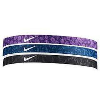 Nike printed headbands 3pk uni