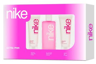 Nike Ultra Pink Woman - EDT 100 ml + sprchový gel 75 ml + tělové mléko 75 ml