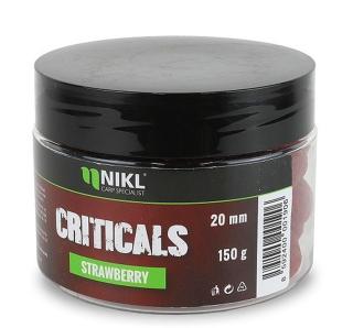 Nikl Criticals Boilie Strawberry 150 g Hmotnost: 150g, Průměr: 20mm