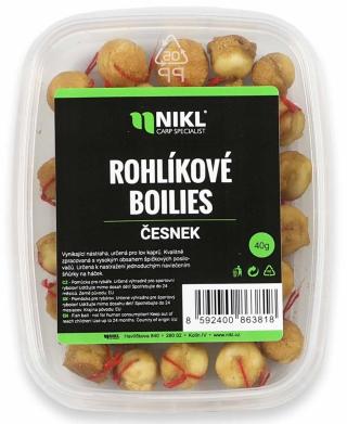 Nikl rohlíkové boilies 40 g-česnek