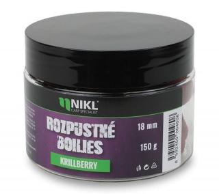 Nikl Rozpustné Boilies Krill Berry 150g Průměr: 18mm