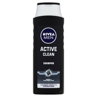 NIVEA Active Clean Šampon pro muže 400 ml