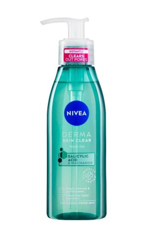 Nivea Derma Skin Clear čisticí gel 150 ml