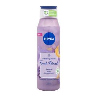 Nivea Fresh Blends Banana & Acai Refreshing Shower 300 ml sprchový gel pro ženy