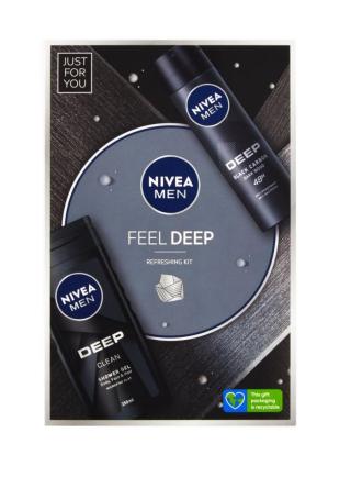 Nivea Men Box Feel Deep dárkový set