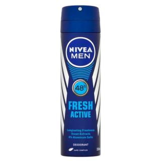 NIVEA Men Fresh Active Sprej deodorant pro muže 150 ml