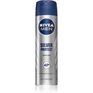 Nivea Men Silver Protect antiperspirant ve spreji 48h 150 ml