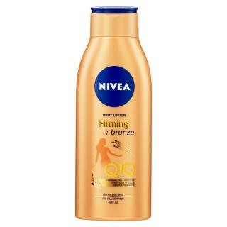 Nivea Zpevňující tónovací tělové mléko Q10 Firming + Bronze  400 ml