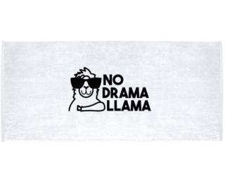 No drama llama Celopotištěný sportovní ručník