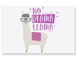 No drama llama Kuchyňské prkénko