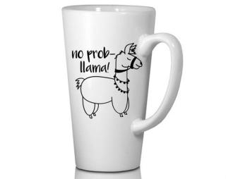 No prob llama Hrnek Latte Grande 450 ml