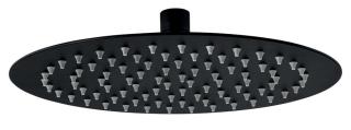 Novaservis - Pevná sprcha průměr 250 mm, černá RUP/250,5