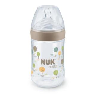 NUK Kojenecká láhev pro Nature 260ml, hnědá