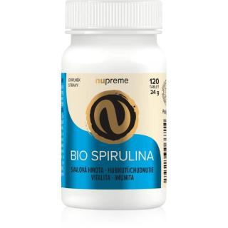 Nupreme Spirulina BIO podpora správného fungování organismu 120 tbl