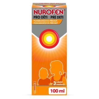 NUROFEN Pro děti pomeranč suspenze 20 mg/ml 100 ml