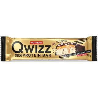 Nutrend Qwizz Protein Bar proteinová tyčinka příchuť Salted Caramel 60 g