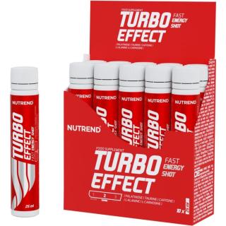 Nutrend Turbo Effect Shot podpora sportovního výkonu 10x25 ml