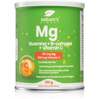 Nutrisslim Magnesium + Guarana + B-Complex + Vitamin C prášek na přípravu nápoje pro podporu imunitního systému 150 g