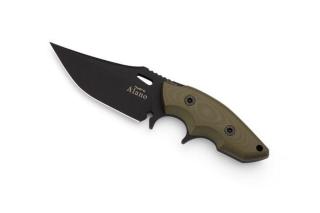 Nůž Alano Hydra Knives® – Černá čepel, Olive Green