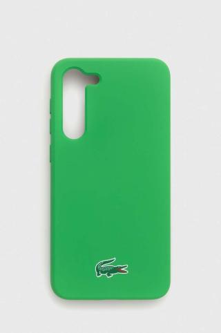 Obal na telefon Lacoste Galaxy S23+ zelená barva