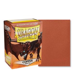 Obaly na karty Dragon Shield Protector Matte - Copper - 100ks