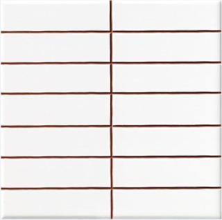 Obklad Vilar Albaro precorte white 20x20 cm lesk PRECO251WHL