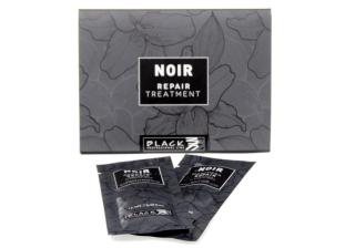 Obnovující šampon a maska Black Noir Repair - 2 x 12 ml