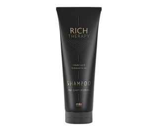 Obnovující šampon s keratinem pro poškozené vlasy Mila Rich Therapy Shampoo - 250 ml  + DÁREK ZDARMA