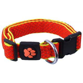 Obojek Active Dog Mellow L oranžový 3,2x42-67cm