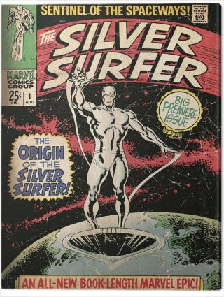 Obraz na plátně Fantastic Four 2: Silver Surfer - The Origin,