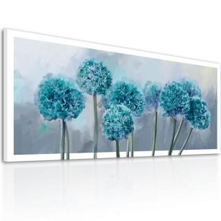 Obraz na plátně GARLIC FLOWER C různé rozměry Ludesign ludesign obrazy: 100x40 cm