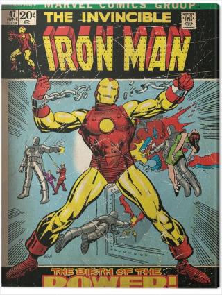 Obraz na plátně Iron Man - Birth of Power,