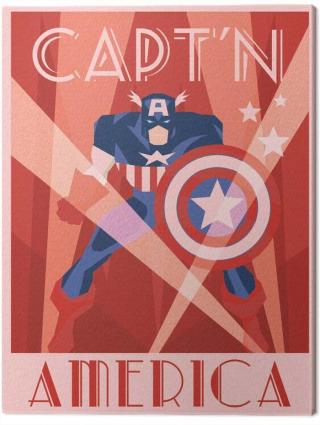 Obraz na plátně Marvel - Captain America,