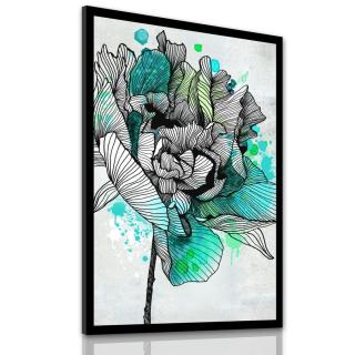 Obraz na plátně ROSE B různé rozměry Ludesign ludesign obrazy: 70x50 cm