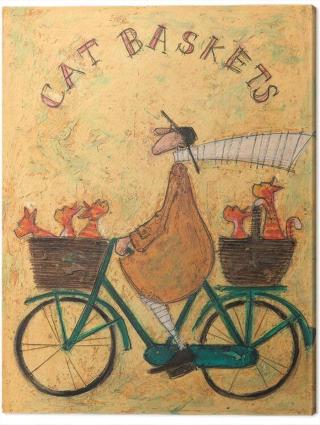 Obraz na plátně Sam Toft - Cat Baskets,