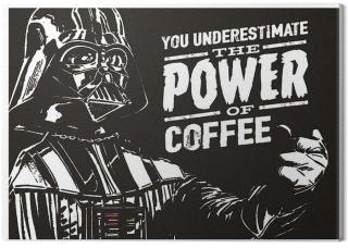 Obraz na plátně Star Wars - The Power Of Coffee,