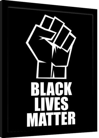 Obraz na zeď - Black Lives Matter - Fist