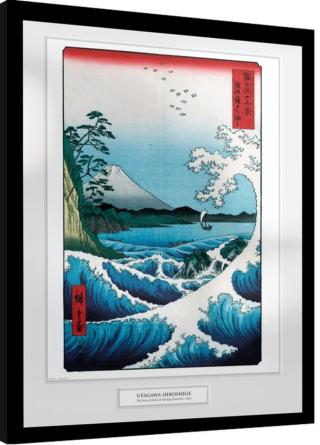 Obraz na zeď - Hiroshige - The Sea At Satta