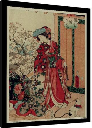 Obraz na zeď - Kunisada - History of the Prince Genji, Princess