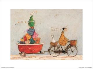 Obrazová reprodukce Sam Toft - A Tubful of Good Cheer,
