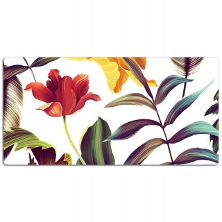 Ochranná podložka tropické květiny Deskmat 120x60 cm