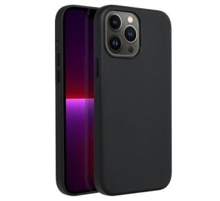 Ochranný kožený kryt Mag Cover pro Apple iPhone 13 Pro Max, černá