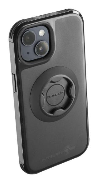 Ochranný kryt Interphone QUIKLOX Tetraforce pro Apple iPhone 15 Plus, černá