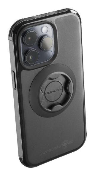 Ochranný kryt Interphone QUIKLOX Tetraforce pro Apple iPhone 15 Pro Max, černá