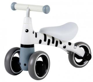 Odrážedlo/tříkolka Eco Toys, Zebra  - bílá